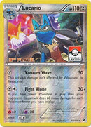 Lucario (63/124) (League Promo 3rd Place) [XY: Fates Collide] - Destination Retro
