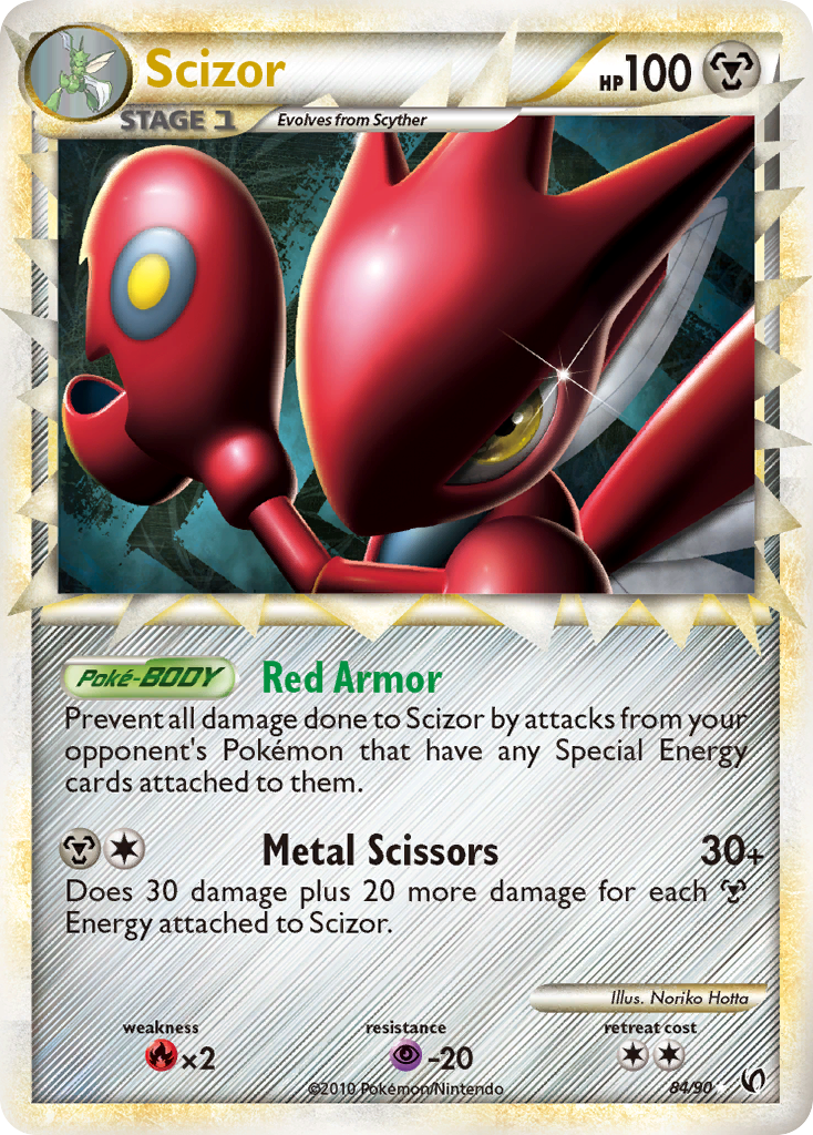 Scizor (84/90) [HeartGold & SoulSilver: Undaunted] - Destination Retro