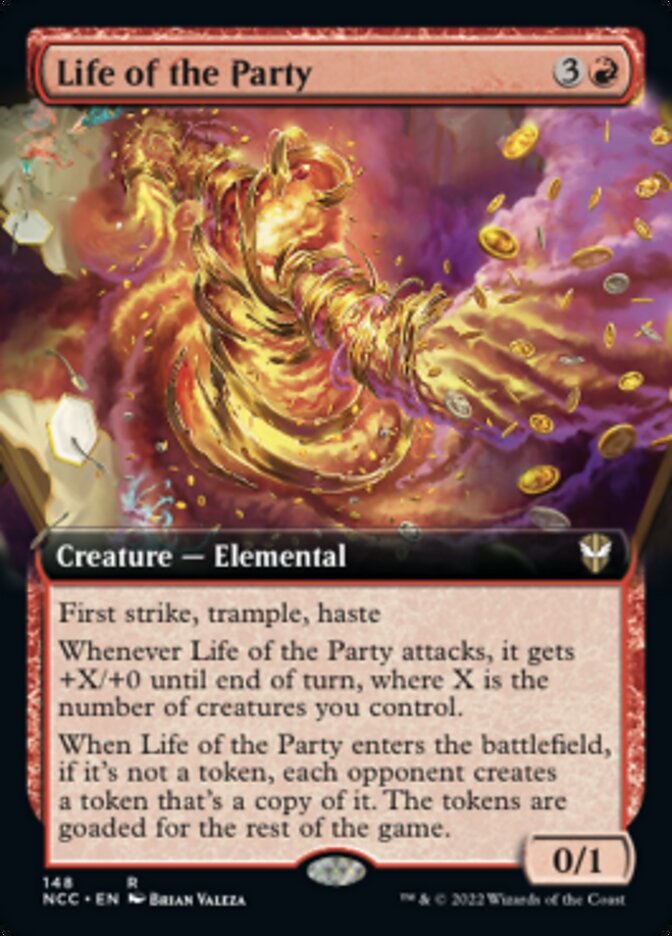 Life of the Party (Extended Art) [Streets of New Capenna Commander] - Destination Retro