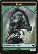Elemental // Beast (019/036) Double-sided Token [Commander 2014 Tokens] - Destination Retro
