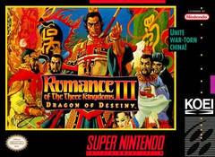 Romance of the Three Kingdoms III Dragon of Destiny - Super Nintendo - Destination Retro