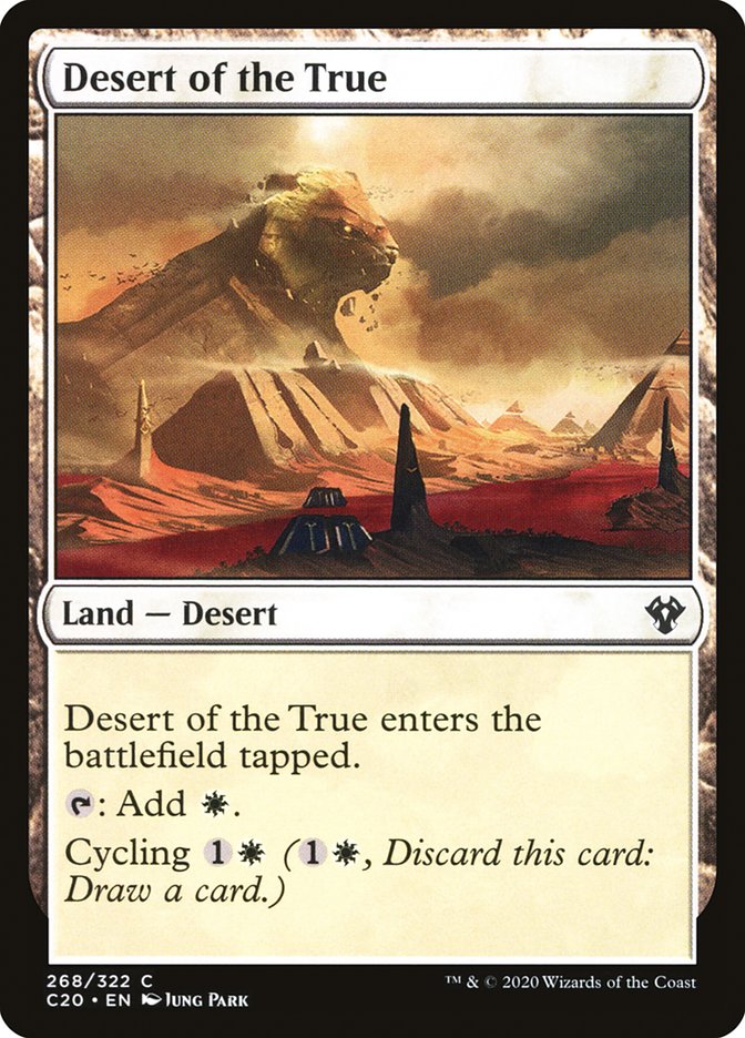 Desert of the True [Commander 2020] - Destination Retro