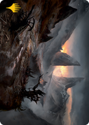 Haunted Ridge Art Card (Gold-Stamped Signature) [Innistrad: Midnight Hunt Art Series] - Destination Retro