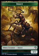 Insect Token [Innistrad: Midnight Hunt Tokens] - Destination Retro