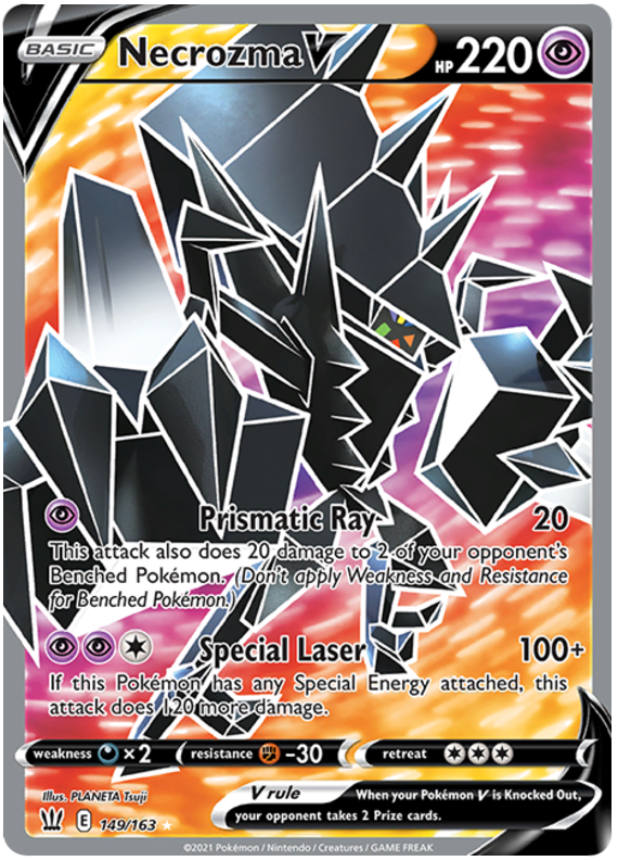 Necrozma V (149/163) [Sword & Shield: Battle Styles] - Destination Retro