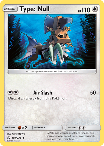 Type: Null (183/236) [Sun & Moon: Cosmic Eclipse] - Destination Retro