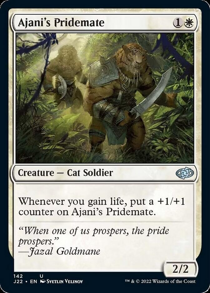 Ajani's Pridemate [Jumpstart 2022] - Destination Retro