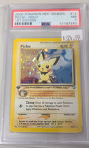 PSA - NM 7 - PICHU-HOLO 1ST EDITION - POKEMON NEO GENESIS 1ST EDITION 51167240 - Destination Retro