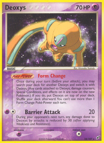 Deoxys (18/107) [EX: Deoxys] - Destination Retro