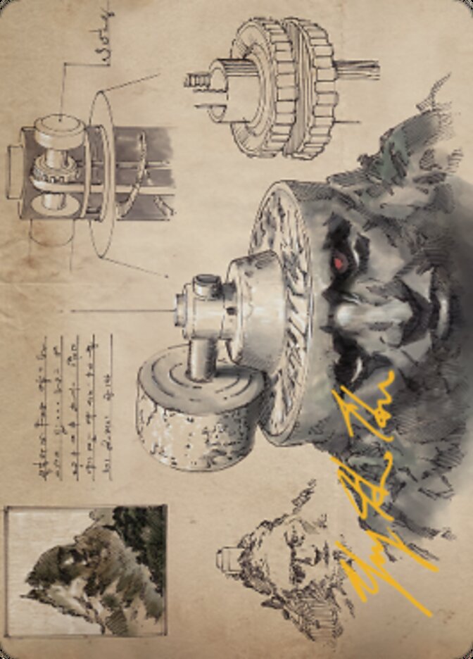 Millstone Art Card (Gold-Stamped Signature) [The Brothers' War Art Series] - Destination Retro