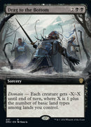 Drag to the Bottom (Extended Art) [Dominaria United] - Destination Retro