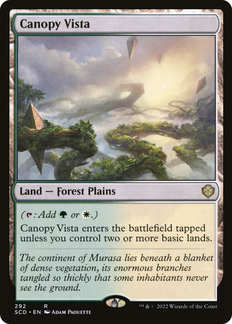 Canopy Vista [Starter Commander Decks] - Destination Retro