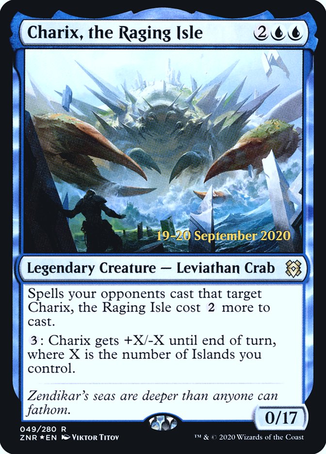 Charix, the Raging Isle  [Zendikar Rising Prerelease Promos] - Destination Retro