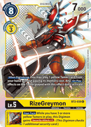 RizeGreymon [BT2-038] (Premium Pack) [Release Special Booster Ver.1.5] - Destination Retro