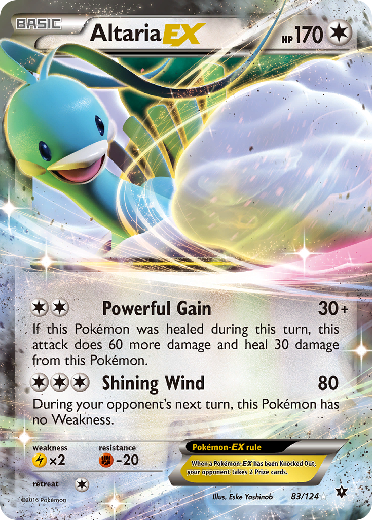 Altaria EX (83/124) [XY: Fates Collide] - Destination Retro