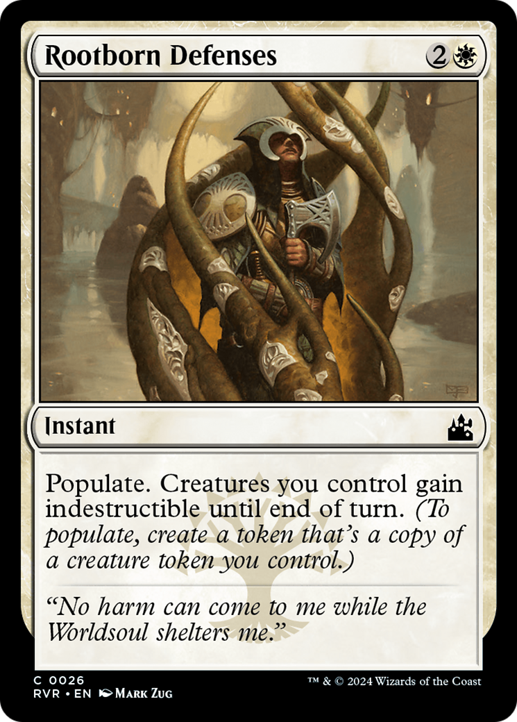 Rootborn Defenses [Ravnica Remastered] - Destination Retro