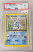 PSA - MINT 9 - AZUMARILL-HOLO 1ST EDITION - POKEMON NEO GENESIS 1ST EDITION - Destination Retro