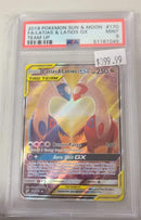 PSA - MINT 9 - FA/LATIAS & LATIOS GX TEAM UP - POKEMON SUN & MOON TEAM UP - Destination Retro