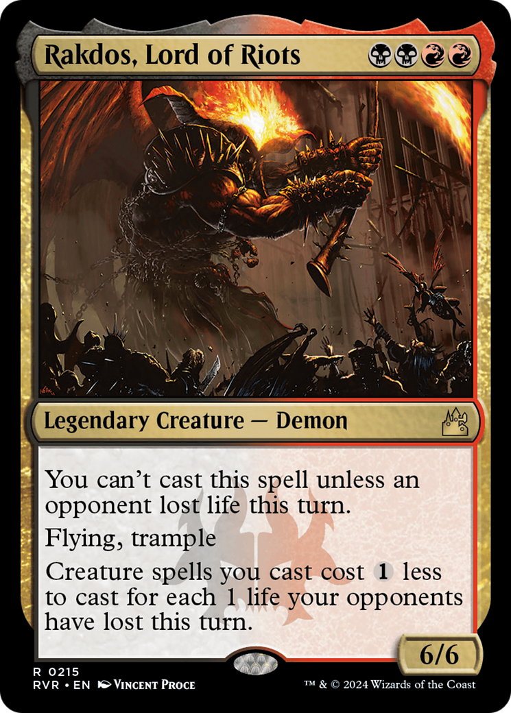 Rakdos, Lord of Riots [Ravnica Remastered] - Destination Retro