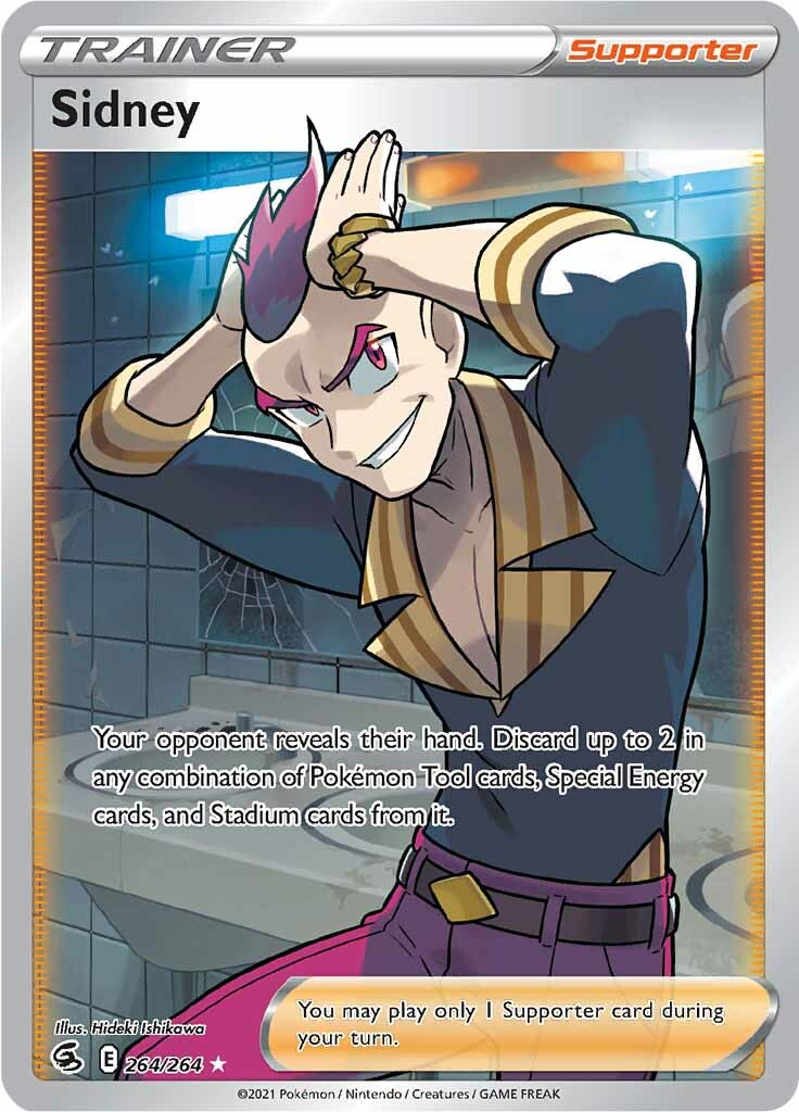 Sidney (264/264) [Sword & Shield: Fusion Strike] - Destination Retro