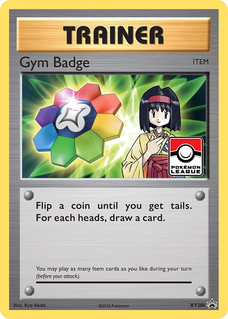 Gym Badge (XY206) (Erika) [XY: Black Star Promos] - Destination Retro