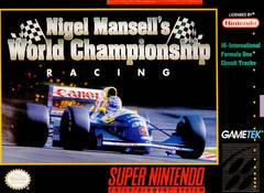 Nigel Mansell's World Championship Racing - Super Nintendo - Destination Retro