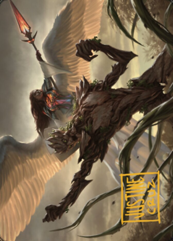 Strength of the Coalition Art Card (Gold-Stamped Signature) [Dominaria United Art Series] - Destination Retro