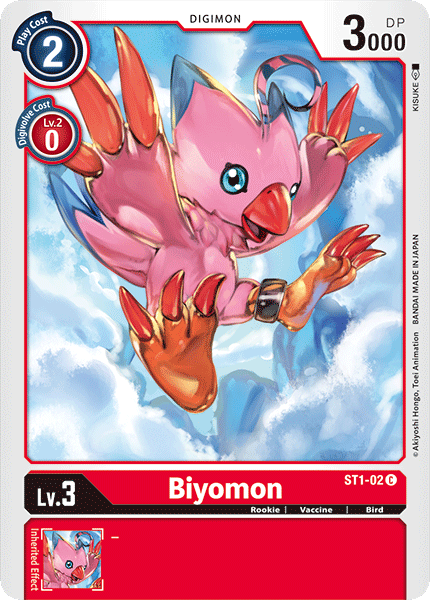Biyomon [ST1-02] [Starter Deck: Gaia Red] - Destination Retro