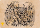 Cloister Gargoyle (Showcase) Art Card (Gold-Stamped Signature) [Dungeons & Dragons: Adventures in the Forgotten Realms Art Series] - Destination Retro