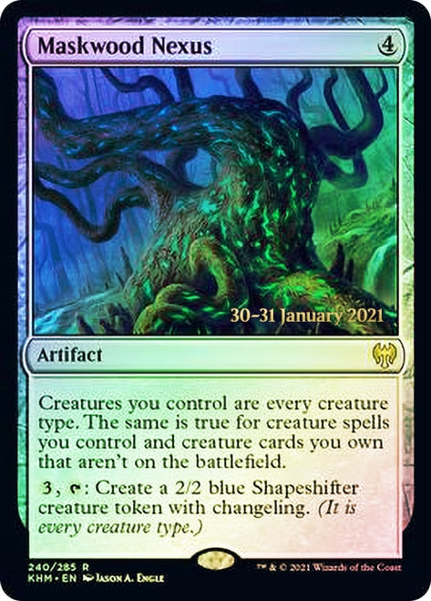 Maskwood Nexus  [Kaldheim Prerelease Promos] - Destination Retro