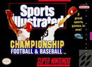 Sports Illustrated Championship Football & Baseball - Super Nintendo - Destination Retro