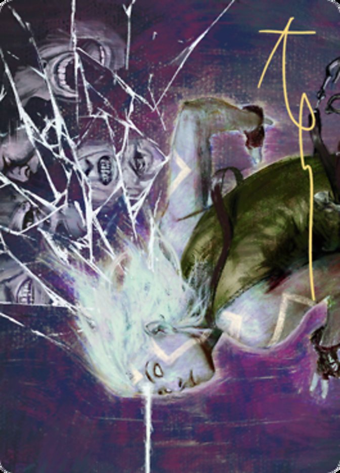 Anticognition Art Card (Gold-Stamped Signature) [Zendikar Rising Art Series] - Destination Retro