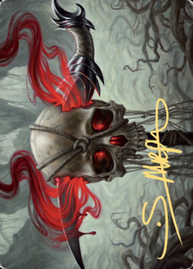 Mind Carver Art Card (Gold-Stamped Signature) [Zendikar Rising Art Series] - Destination Retro