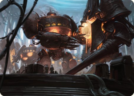 Autonomous Assembler Art Card [The Brothers' War Art Series] - Destination Retro