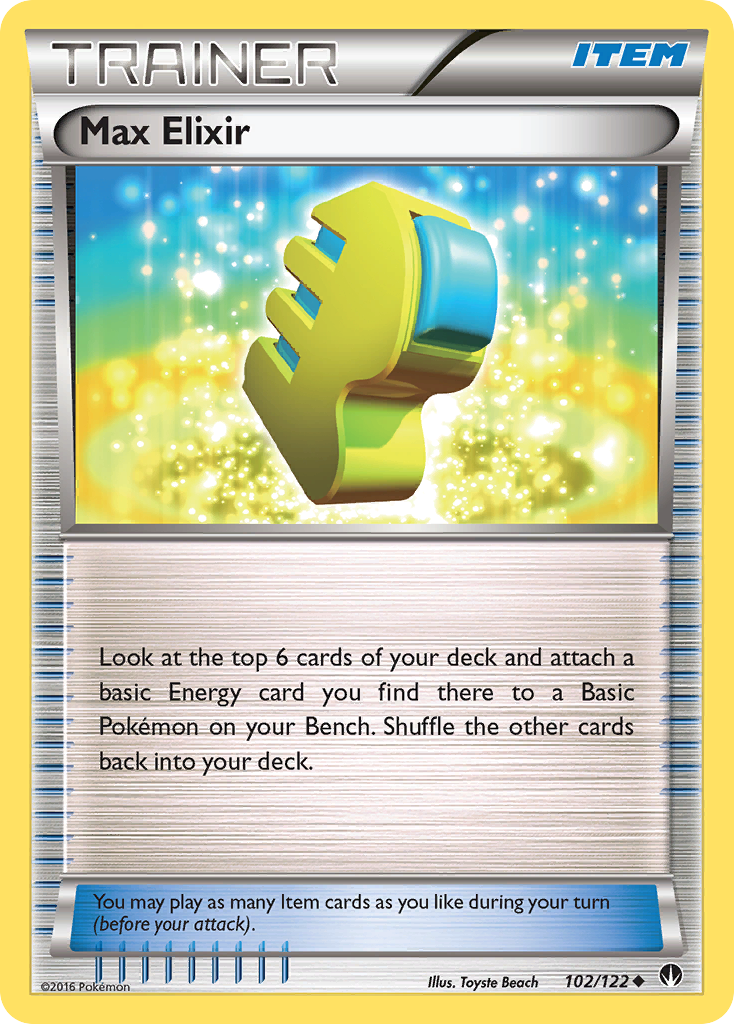 Max Elixir (102/122) [XY: BREAKpoint] - Destination Retro