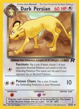 Dark Persian (42/82) [Team Rocket Unlimited] - Destination Retro