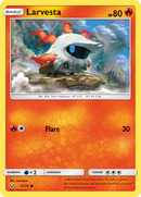 Larvesta (12/73) [Sun & Moon: Shining Legends] - Destination Retro