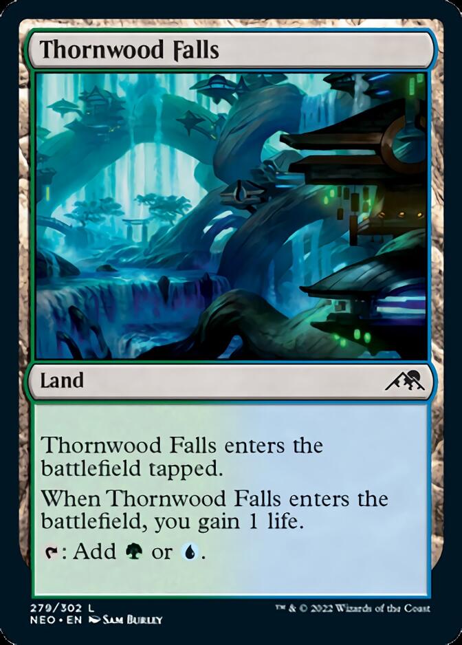 Thornwood Falls [Kamigawa: Neon Dynasty] - Destination Retro