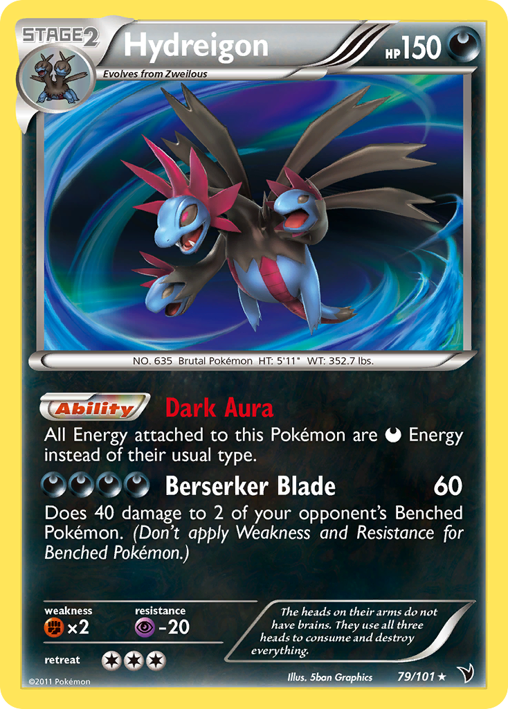 Hydreigon (79/101) [Black & White: Noble Victories] - Destination Retro