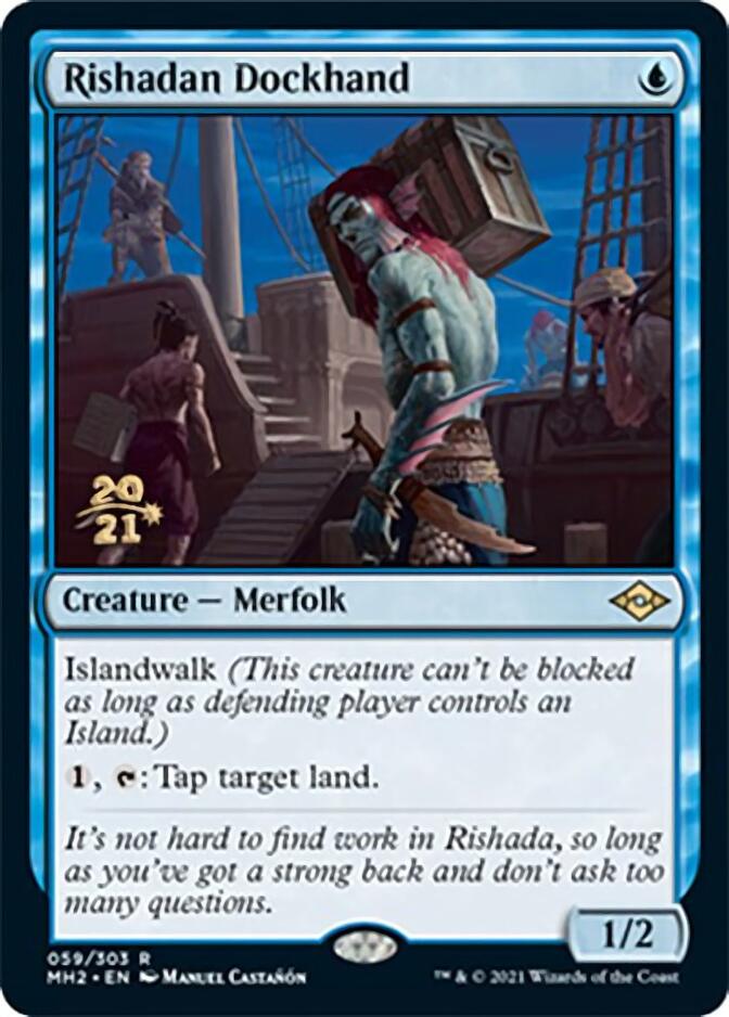 Rishadan Dockhand [Modern Horizons 2 Prerelease Promos] - Destination Retro