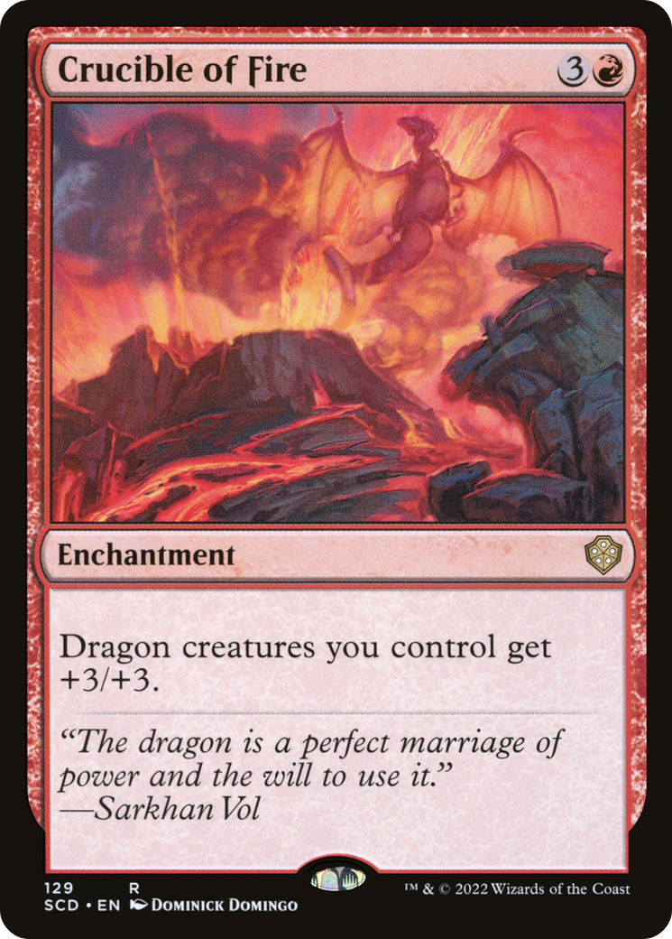 Crucible of Fire [Starter Commander Decks] - Destination Retro