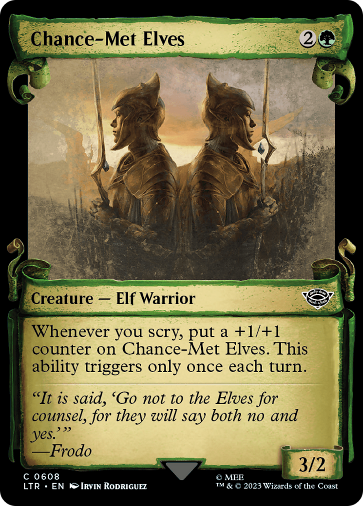 Chance-Met Elves [The Lord of the Rings: Tales of Middle-Earth Showcase Scrolls] - Destination Retro