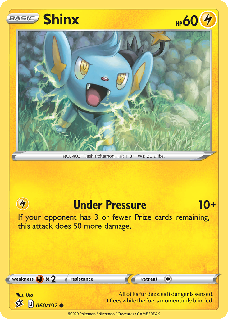 Shinx (60/192) [Sword & Shield: Rebel Clash] - Destination Retro