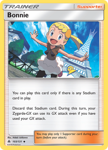 Bonnie (103/131) [Sun & Moon: Forbidden Light] - Destination Retro
