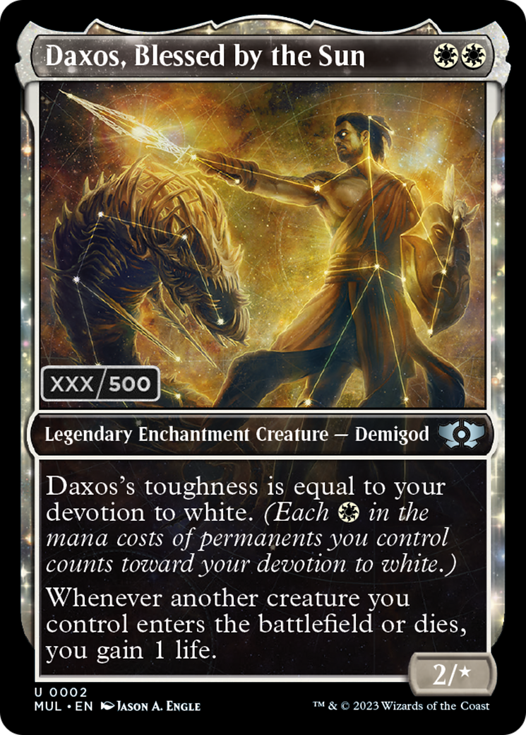Daxos, Blessed by the Sun (Serialized) [Multiverse Legends] - Destination Retro