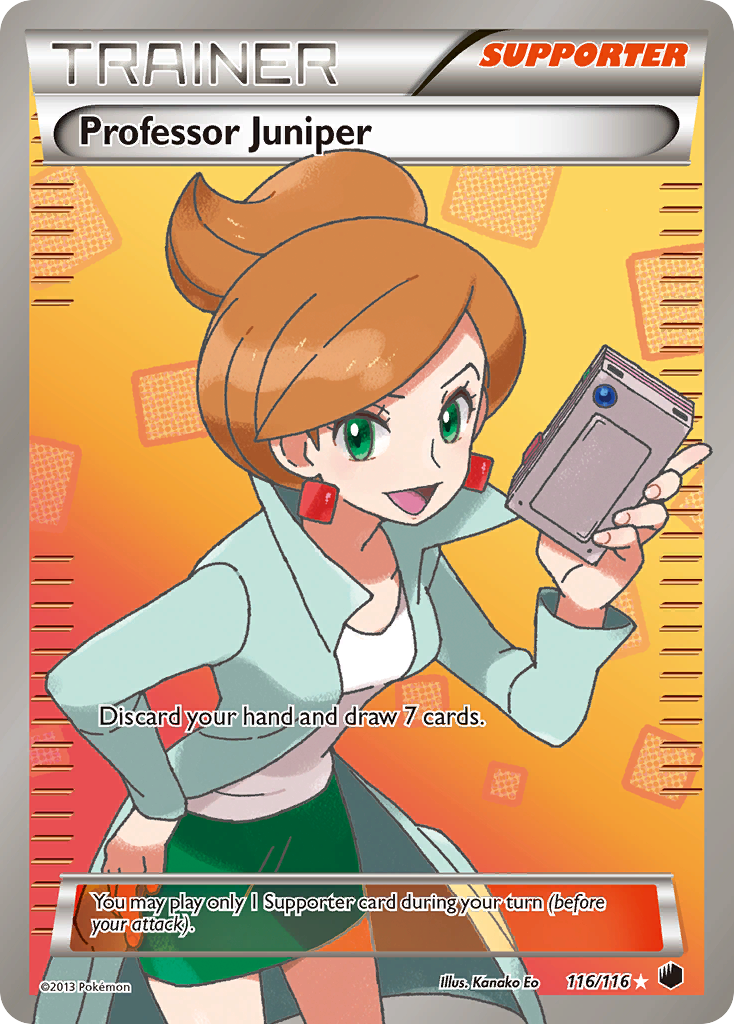 Professor Juniper (116/116) [Black & White: Plasma Freeze] - Destination Retro