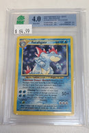 MNT - 4.0 - Feraligatr - Holo Rare - Pokemon TCG WOTC Neo Series Neo Genesis - Destination Retro