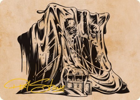 Gelatinous Cube (Showcase) Art Card (Gold-Stamped Signature) [Dungeons & Dragons: Adventures in the Forgotten Realms Art Series] - Destination Retro