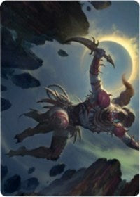 Nighthawk Scavenger Art Card [Zendikar Rising Art Series] - Destination Retro