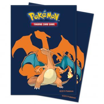 Charizard Deck Protector sleeves for Pokémon 65ct - Destination Retro